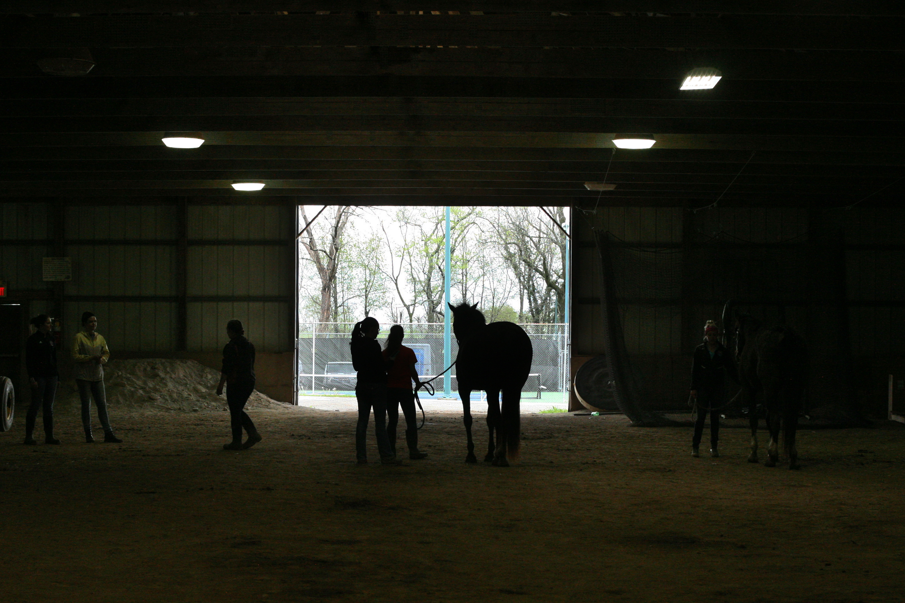 One of the barns at Midway.