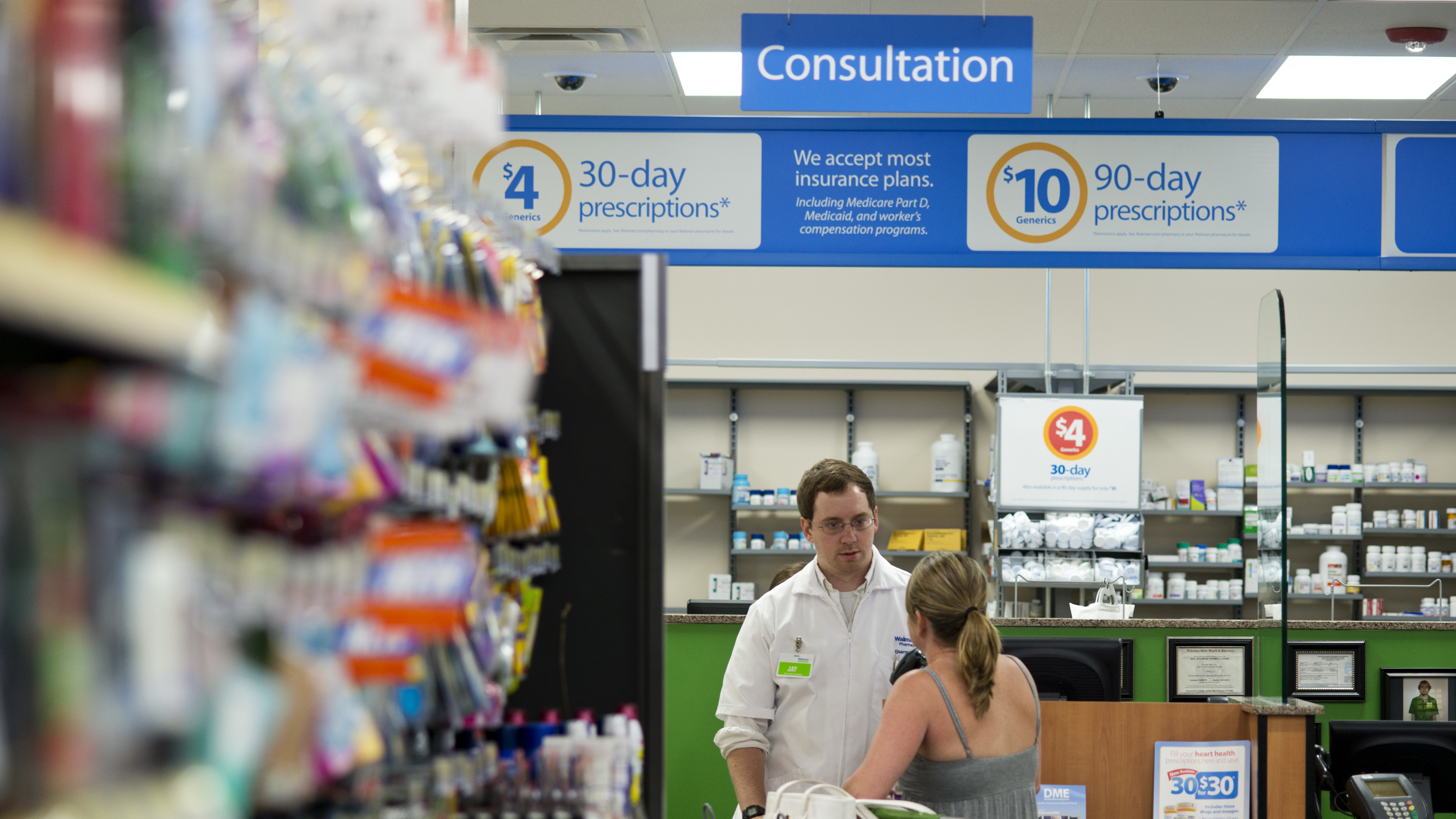 Walmart Will Implement New Opioid Prescription Limits By End Of Summer The Two Way Npr