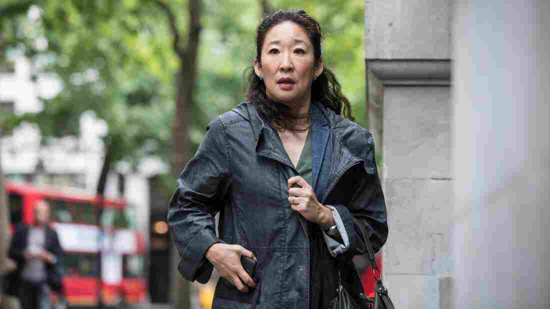 Eve Polastri (Sandra Oh) in the BBC America thriller Killing Eve.