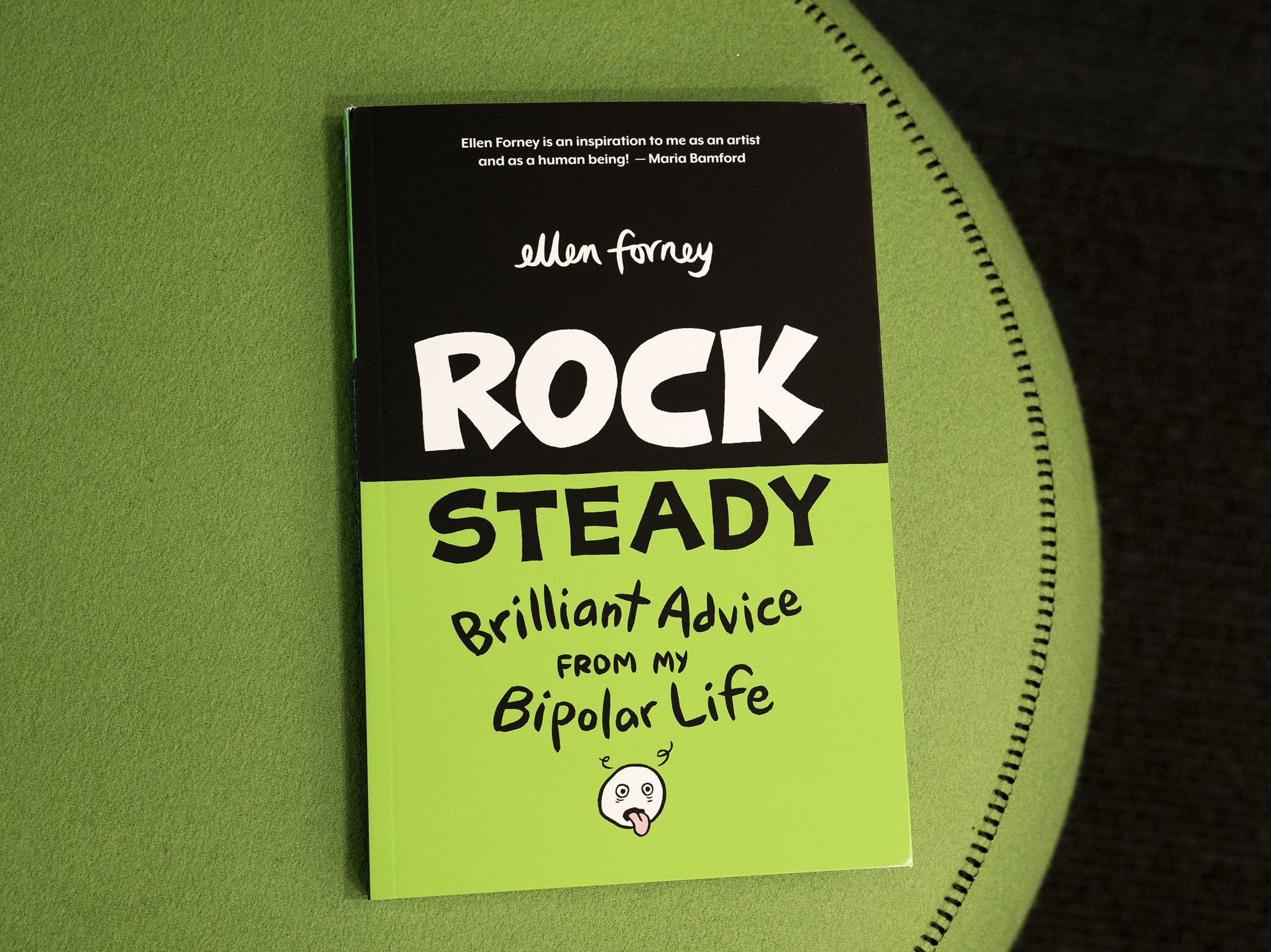 In 'Rock Steady,' Ellen Forney combines mental health advice, artistry and wit