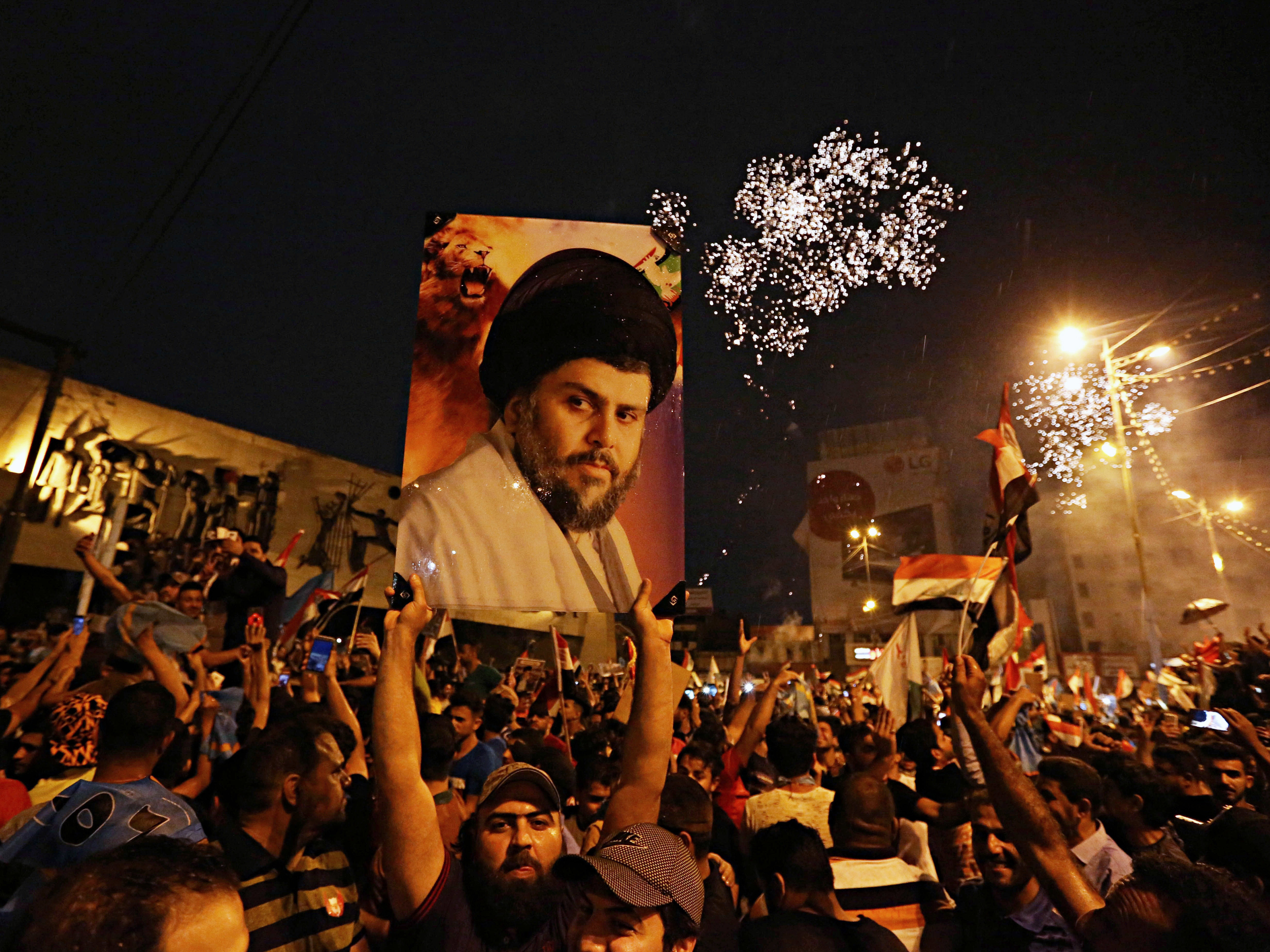 Iraq prime minister Haider al-Abadi appears to be ahead in poll