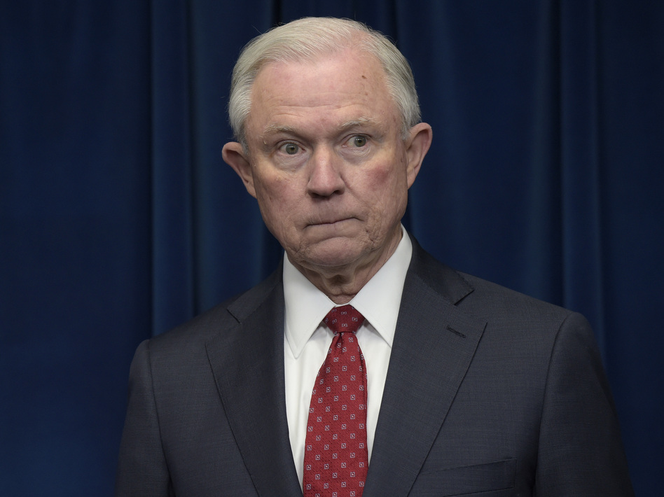 Attorney General Jeff Sessions in March 2017. (Susan Walsh/AP)