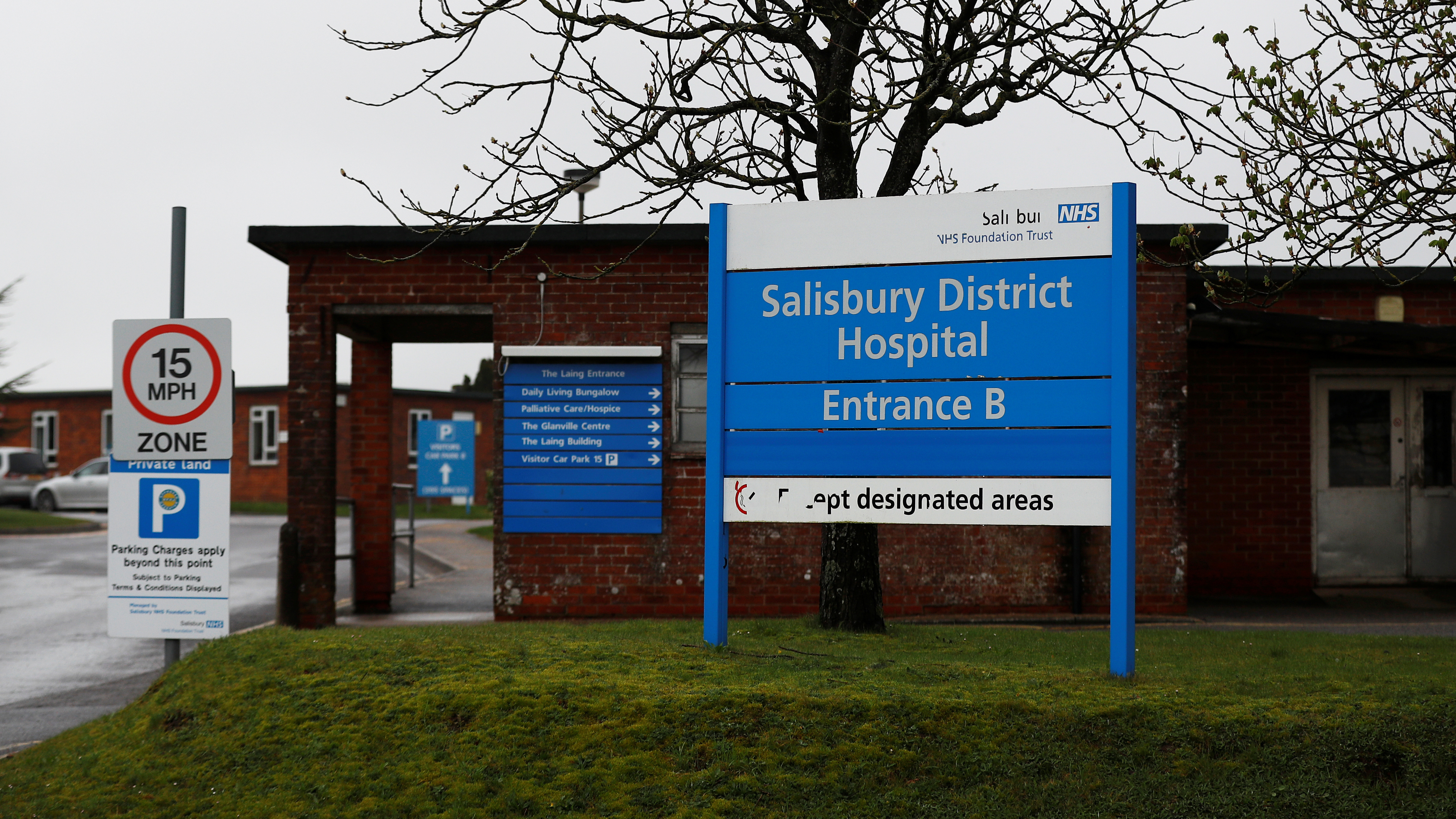 Sergei Skripal has left Salisbury District Hospital, one month after his daughter, Yulia, was also discharged. The pair were found poisoned by an exotic nerve agent in March. (Reuters)