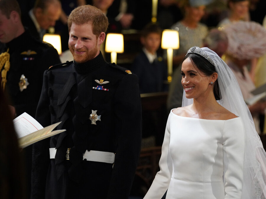 Image result for meghan markle and harry wedding