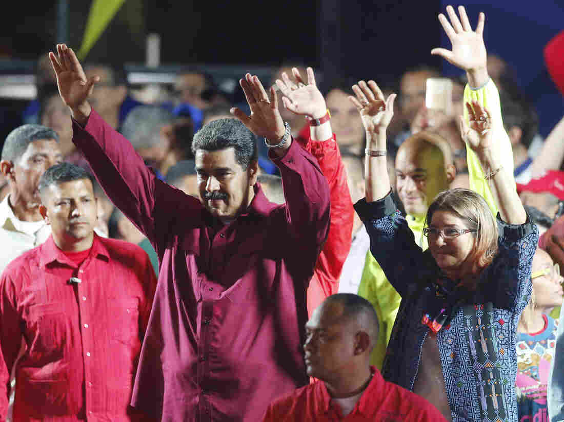 Venezuela's Maduro Wins Boycotted Elections Amid Charges Of Fraud