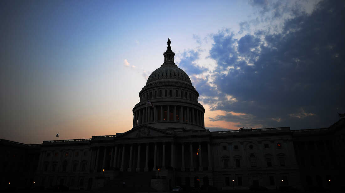 The U.S. Capitol Building at dusk in Washington, D.C, in July 2011.