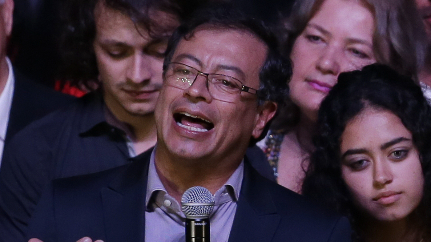  Colombia's Presidential Election Moves To A 2nd Round Pitting Right Illustration 