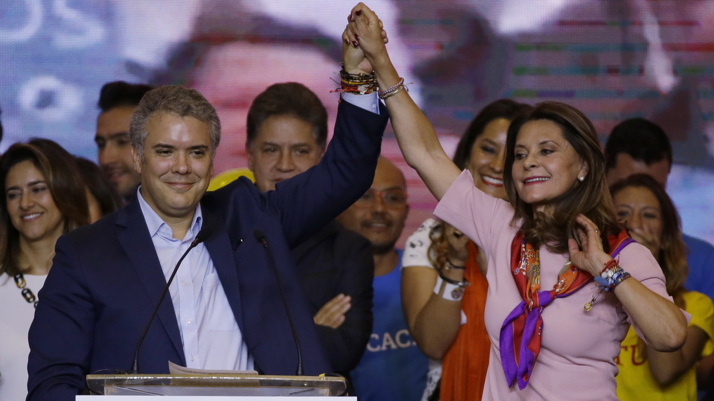  Colombia's Presidential Election Moves To A 2nd Round Pitting Right Illustration 