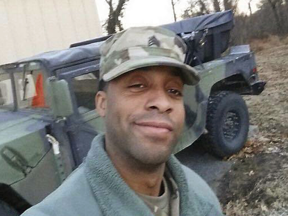Howard County Police officials said rescuers pulled the body of Army National Guardsman, Sgt. Eddison Hermond, from the Patapsco River Tuesday. (Howard County Police Department via AP)