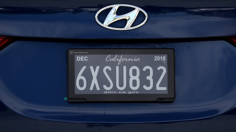 make a licence plate online