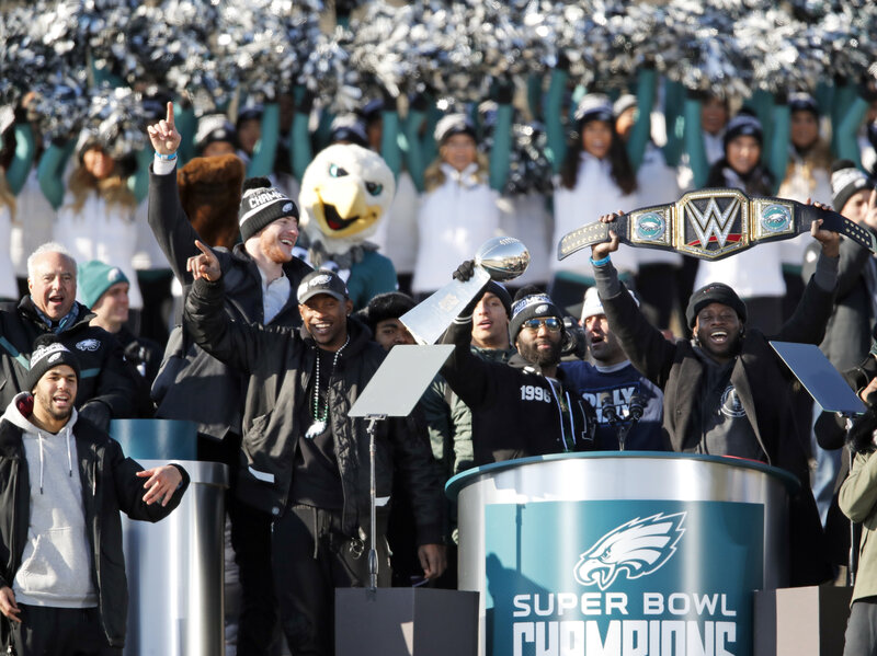 President Trump Rescinds Invitation To Super Bowl Champion Philadelphia Eagles The Two Way Npr