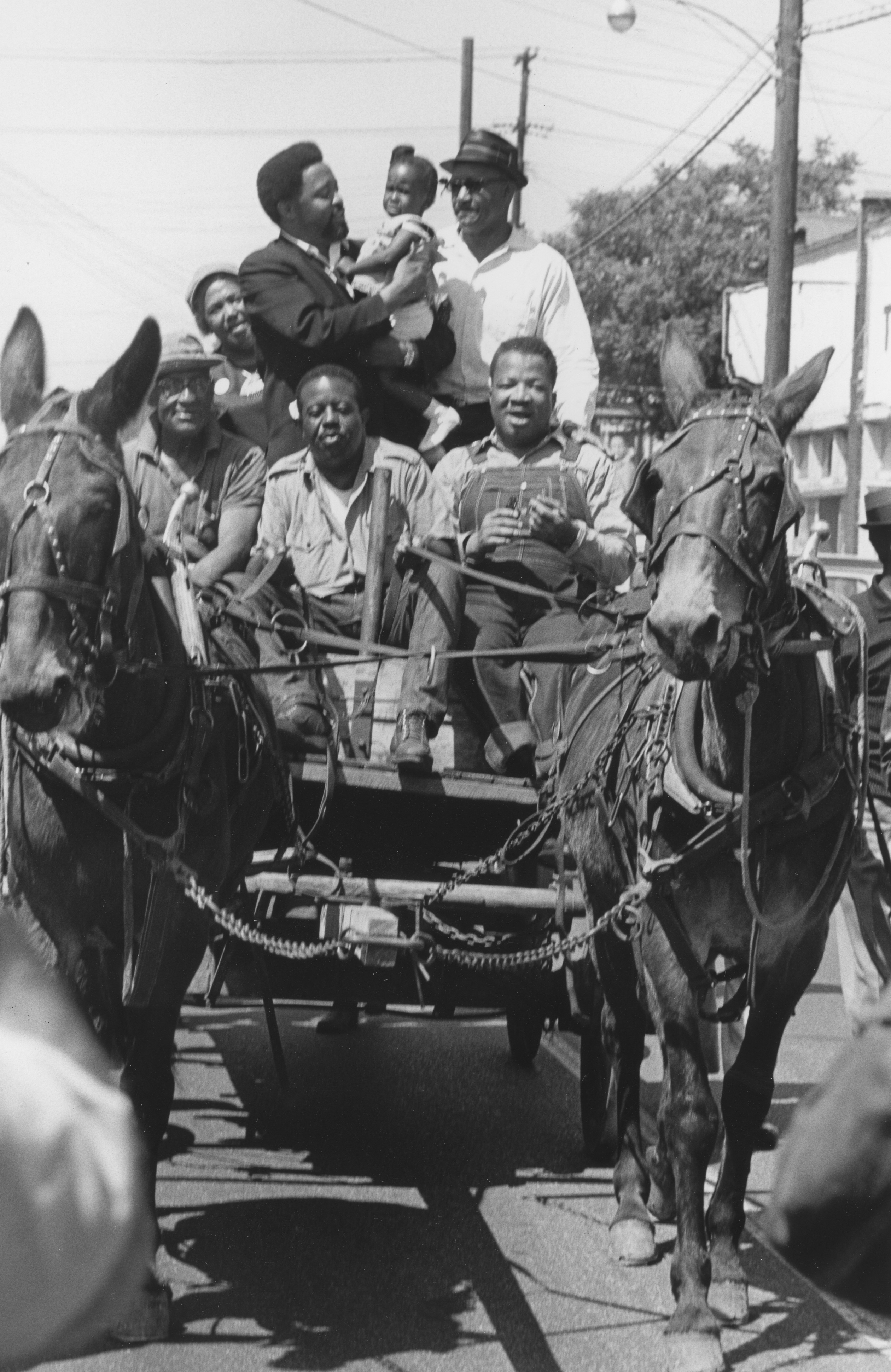 In 1968, Poor Americans Came to D.C. To Protest, Some By Mule