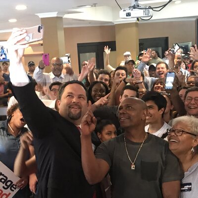 All Jokes Aside, Dave Chappelle Stumps For Democratic Maryland Governor's Candidate