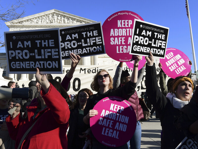 pro choice vs pro life abortion rights history