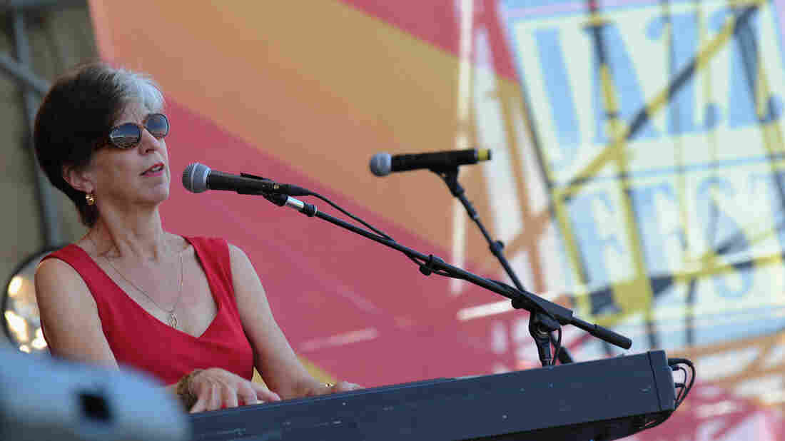 NEW ORLEANS, LA - MAY 04: Marcia Ball performs during the 2012 New Orleans Jazz & Heritage Festival - Day 5 at the Fair Grounds Race Course on May 4, 2012 in New Orleans, Louisiana. (Photo by Rick Diamond/Getty Images)