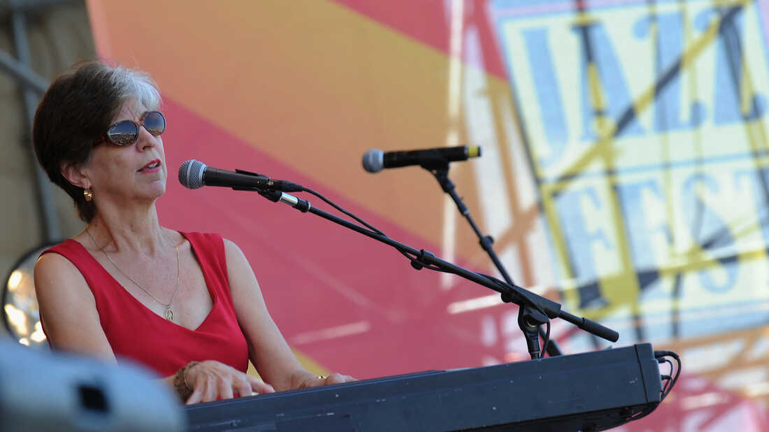 NEW ORLEANS, LA - MAY 04: Marcia Ball performs during the 2012 New Orleans Jazz & Heritage Festival - Day 5 at the Fair Grounds Race Course on May 4, 2012 in New Orleans, Louisiana. (Photo by Rick Diamond/Getty Images)