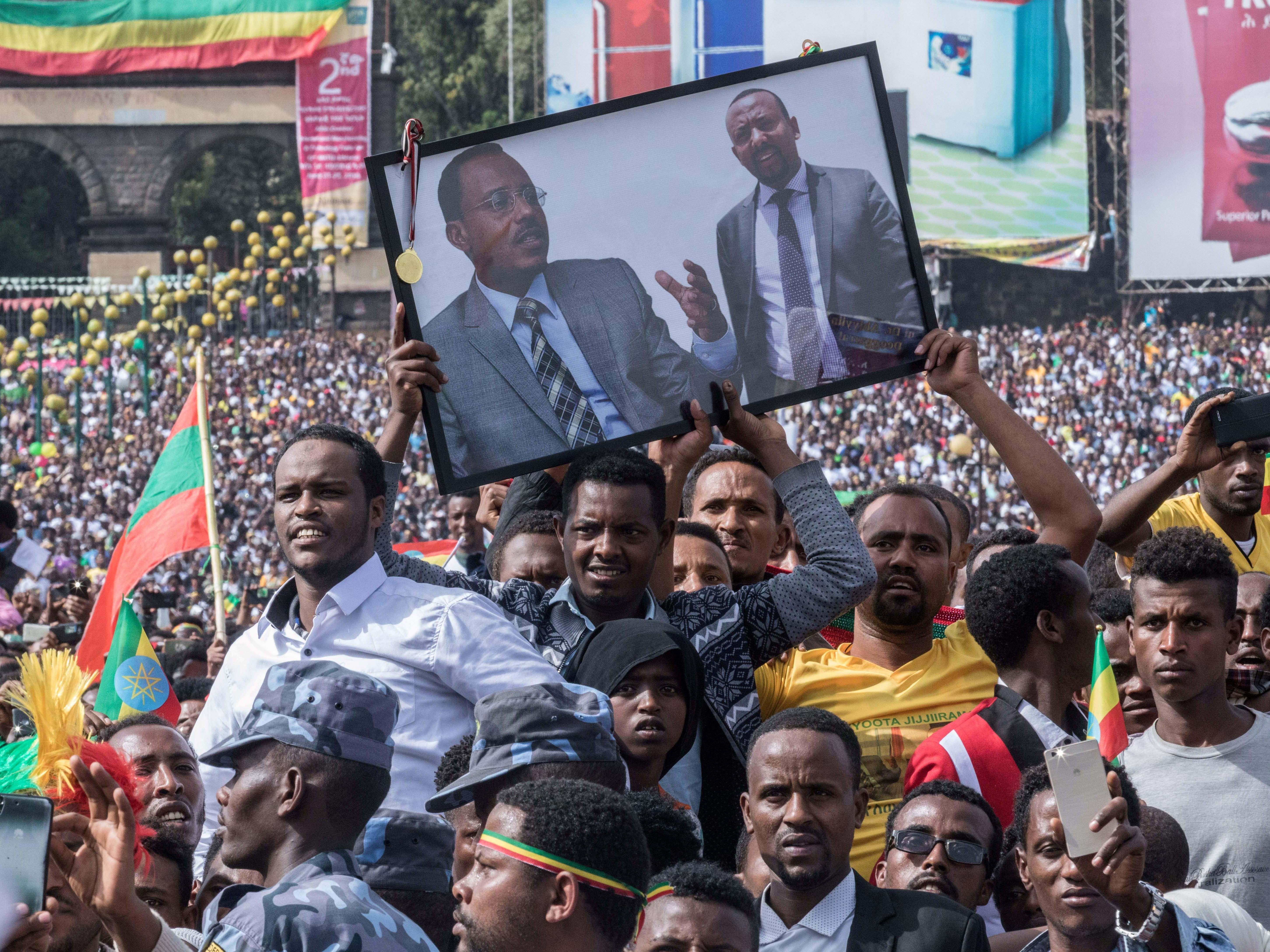 Grenade Attack Tears Through Rally For Ethiopian Prime Minister