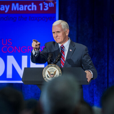 Pence's Midterm Message Shows How His Future Depends On Trump's Success