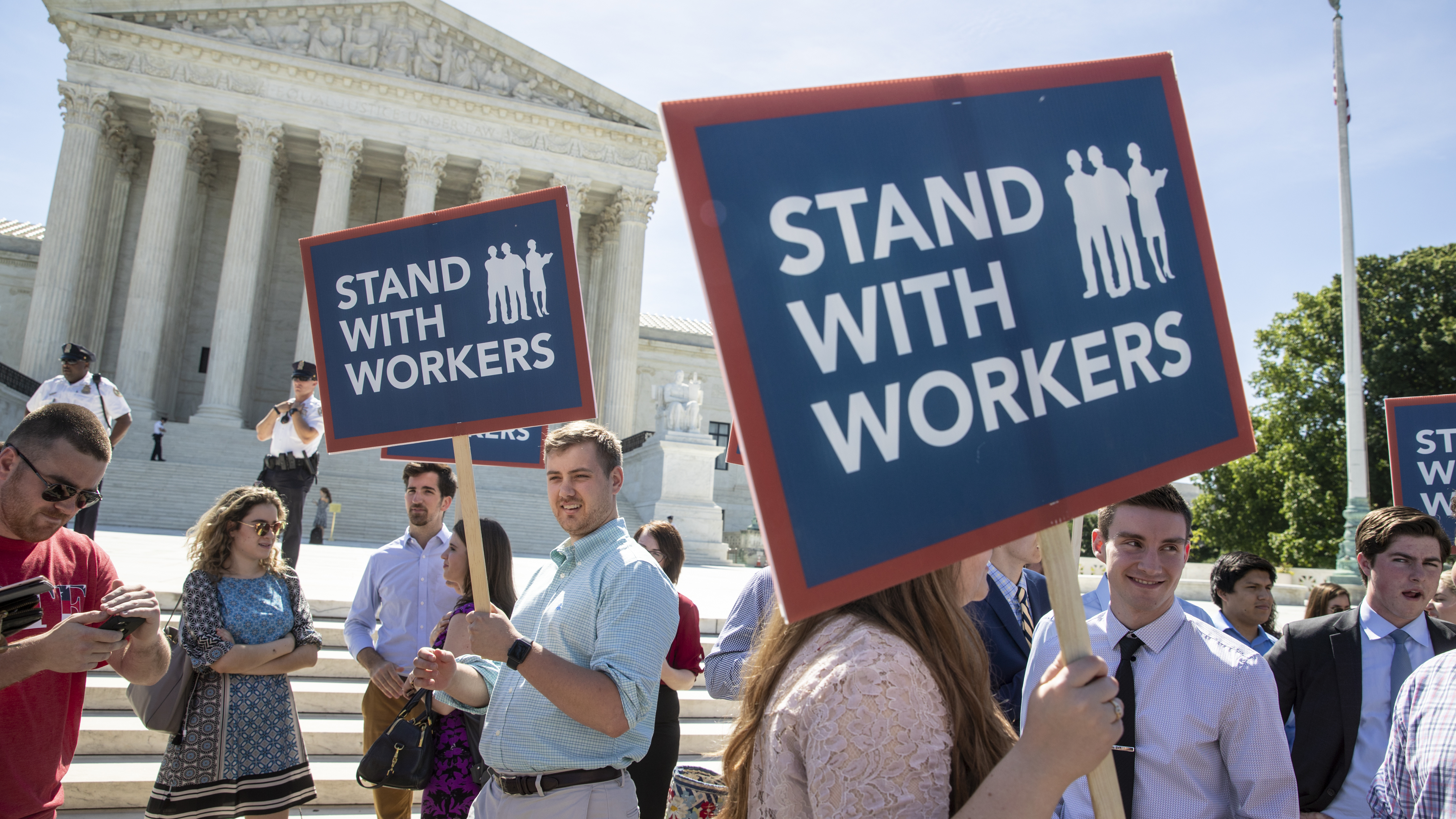 Supreme Court Deals Blow To Government Unions NPR