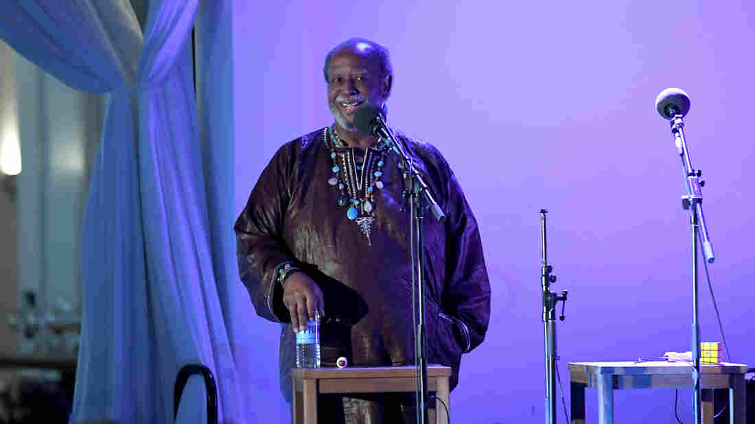 Actor and singer Francois Clemmons reflects on his role as Officer Clemmons on Mr. Rogers' Neighborhood on Ask Me Another during the Nantucket Film Festival in Nantucket, Massachusetts.