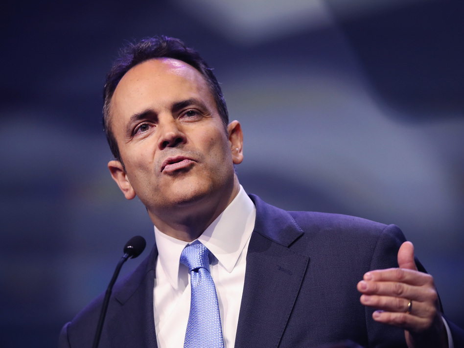 Kentucky Gov. Matt Bevin is trying to add work requirements to the state's Medicaid program. A judge has blocked that request. (Scott Olson/Getty Images)