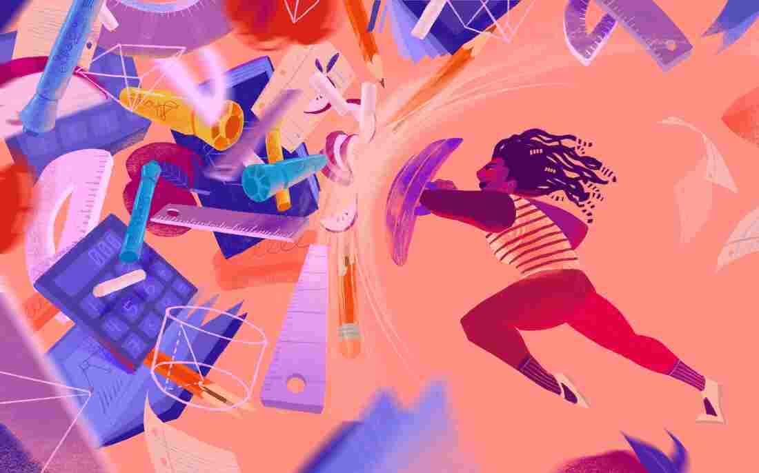 Overwhelming negative feelings about math, over and above one's measurable ability, affects students at all levels, from kindergarten to grad school.