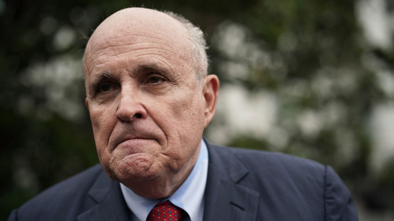 Rudy Giuliani, a lawyer for President Trump, said Sunday that Trump's former lawyer Michael Cohen "should cooperate with the government." (Alex Wong/Getty Images)
