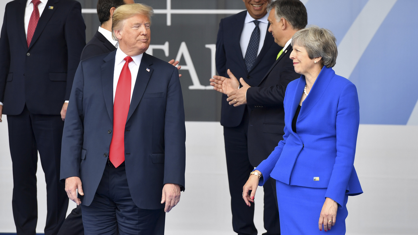 'We Need To Take A Stand': U.K. Protesters Mobilize For Trump's Visit