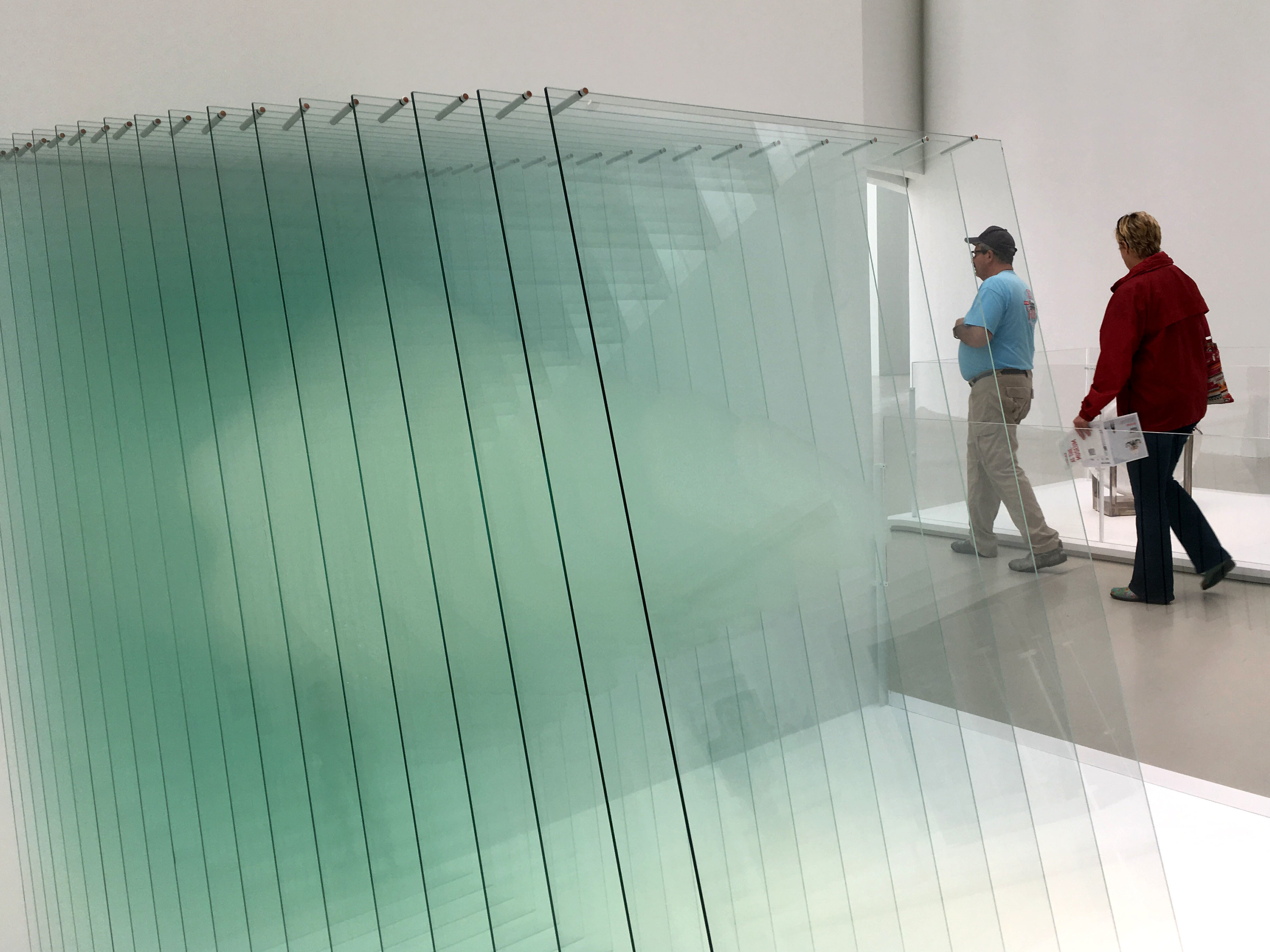 Glass Has Ancient Origins But A High-Tech Future 1 An artwork called Sheer Volume, by Michael Scheiner, is displayed at the Corning Museum of Glass in Corning, N.Y.
