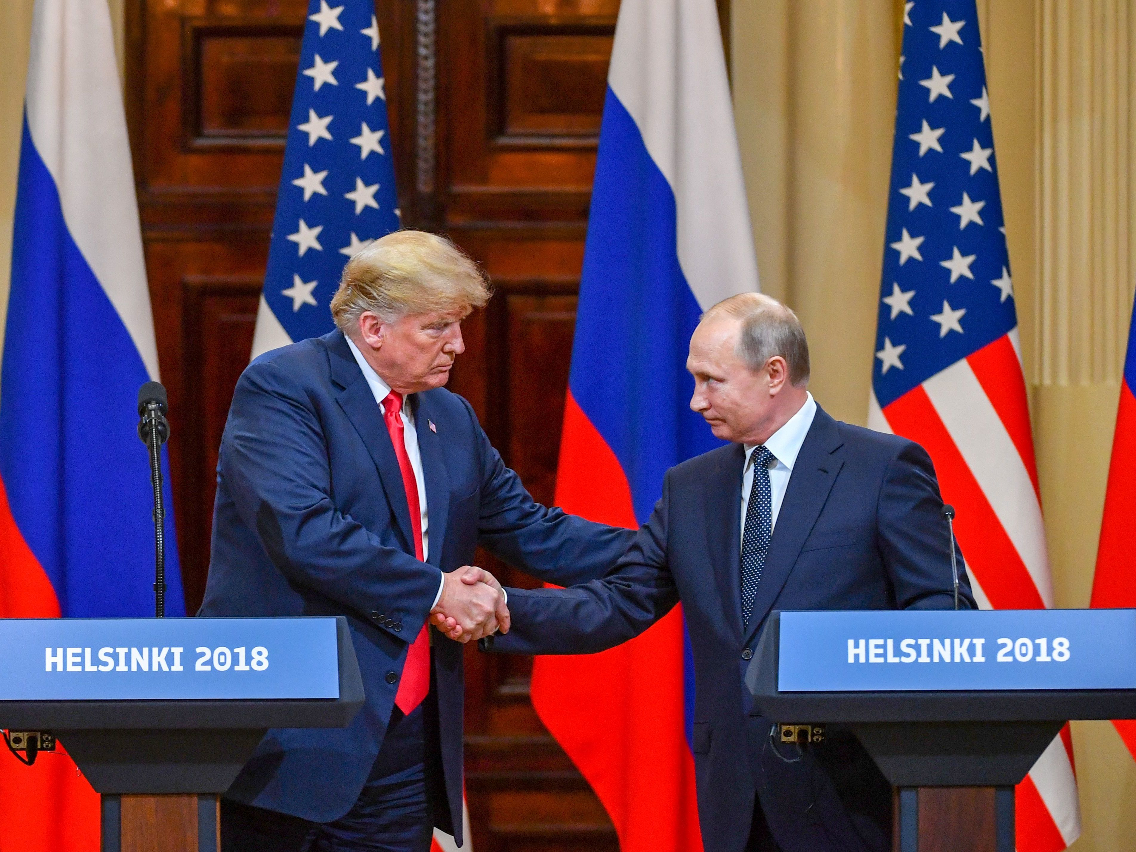 President Trump's and Russian President Vladimir Putin's summit was a meeting between allies, with convergent interests and common goals, according to a Brookings Institution fellow. (AFP/Getty Images)