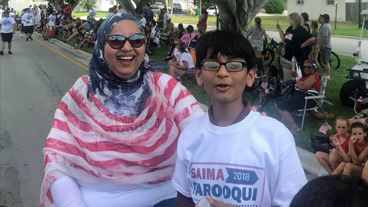 Saima Farooqui, if elected, would be the first Muslim to serve in Florida's state House of Representatives. (Courtesy Saima Farooqui)