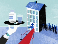 Proponents of hospital mergers say the change can help struggling nonprofit hospitals "thrive," with an infusion of cash to invest in updated technology and top clinical staff. But research shows the price of care, especially for low-income patients, usually rises when a hospital joins a for-profit corporation.