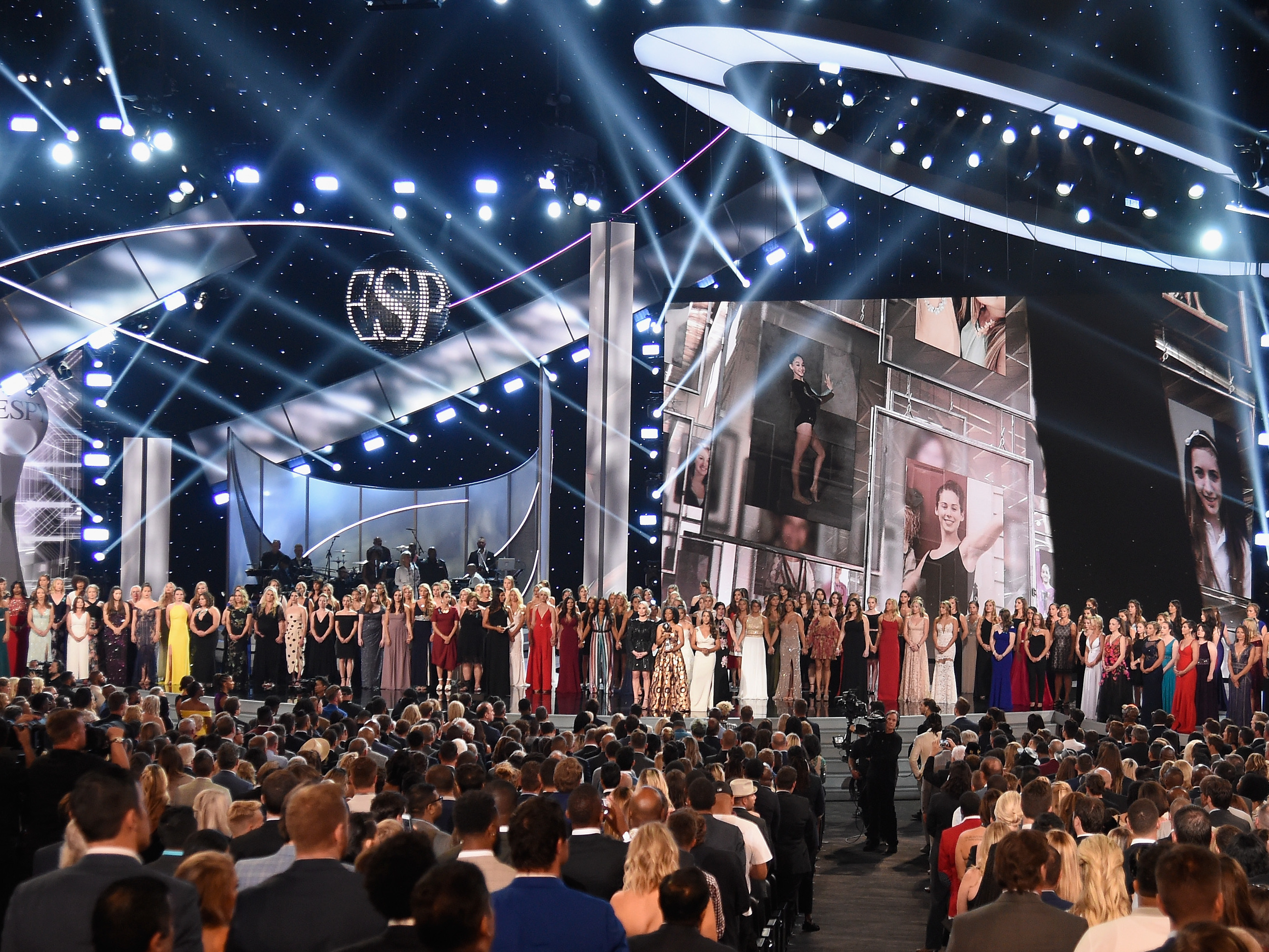 More Than 140 'Sister Survivors' Of Larry Nassar Abuse Are Honored At ESPYS
