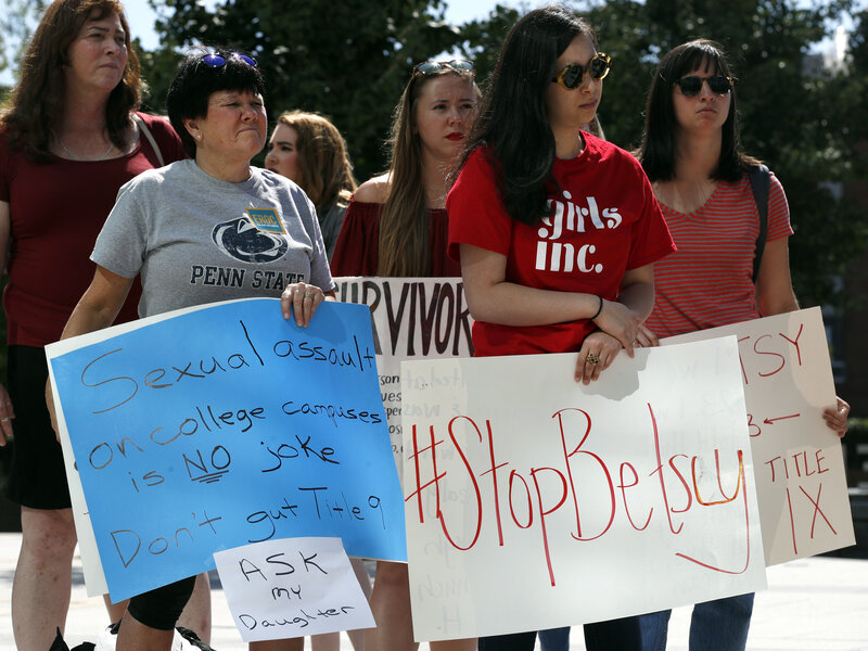Advocates Demand Devos Protect Students >> Trump Administration Defends Campus Sexual Assault Rules Npr Advocates Demand Devos Protect Students >> Trump Administration Defends Campus Sexual Assault Rules Npr