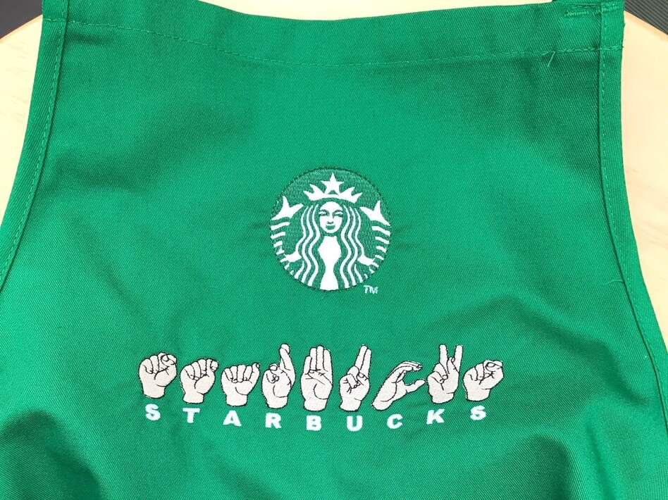 Starbucks is opening its first deaf-friendly store in the U.S., where employees will be versed in American Sign Language and stores will be designed to better serve deaf people. (Courtesy of Starbucks)