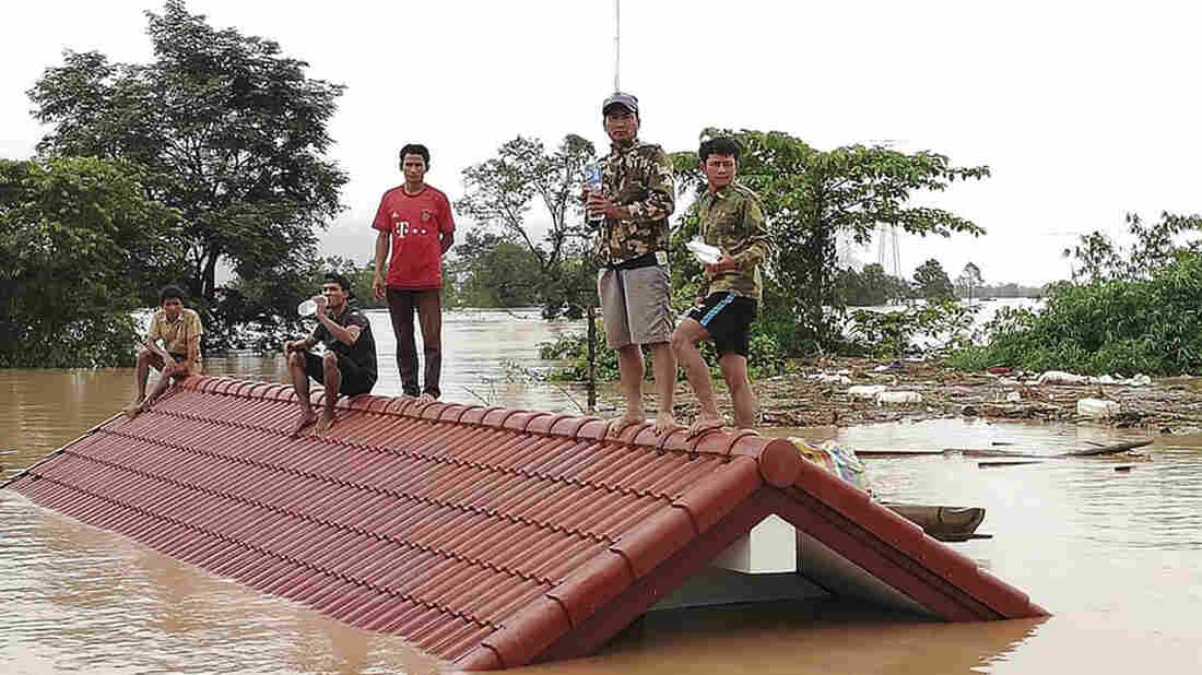 Hundreds missing after dam collapses in Laos