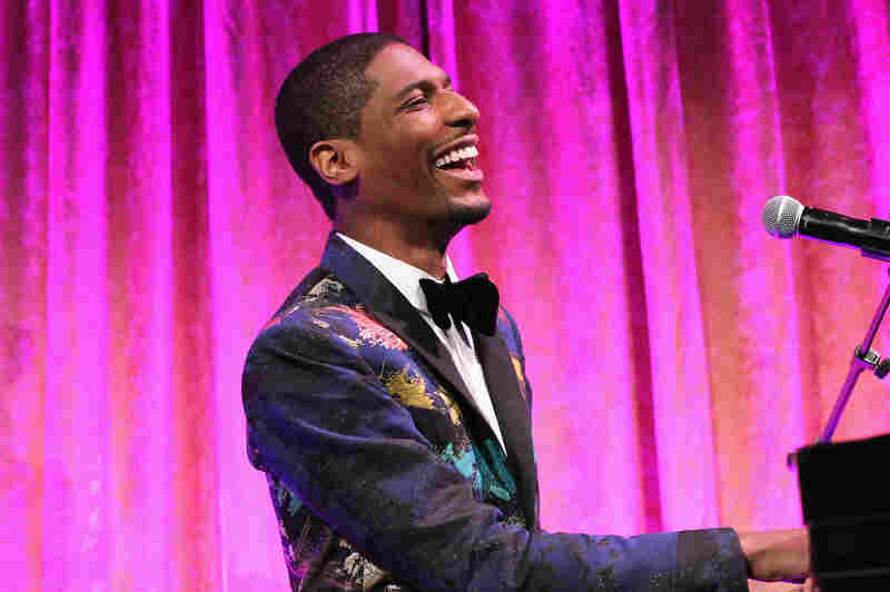 Jon Batiste performs at the National CARES Mentoring Movement's Gala on Jan. 30, 2017 in New York City.