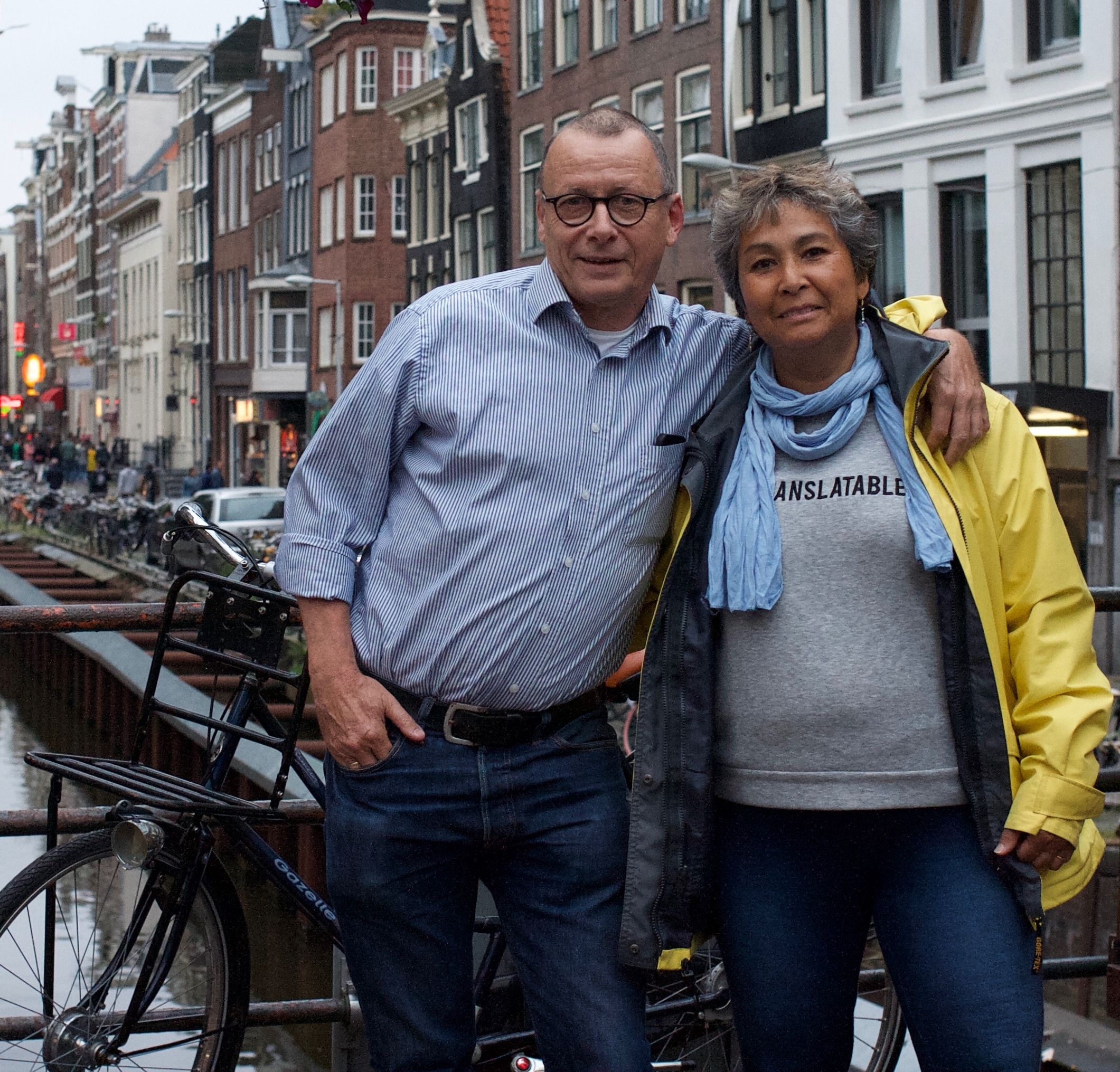 Bert Nap and Conchita Lavalette live in Amsterdam's Red Light District. Nap first moved here 40 years ago as a student.