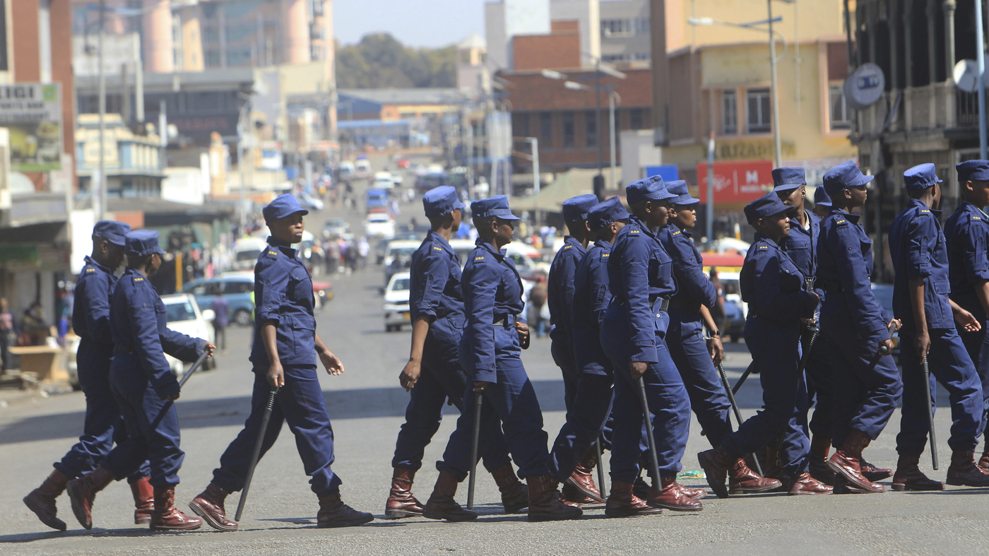 Crackdown In Harare Sparks Fears Of Return To 'Old Zimbabwe' : NPR
