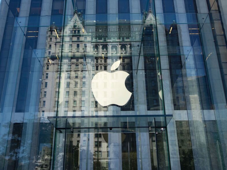 Apple, the world's most valuable publicly traded company, became the first to reach the milestone $1 trillion market value. (Don Emmert/AFP/Getty Images)