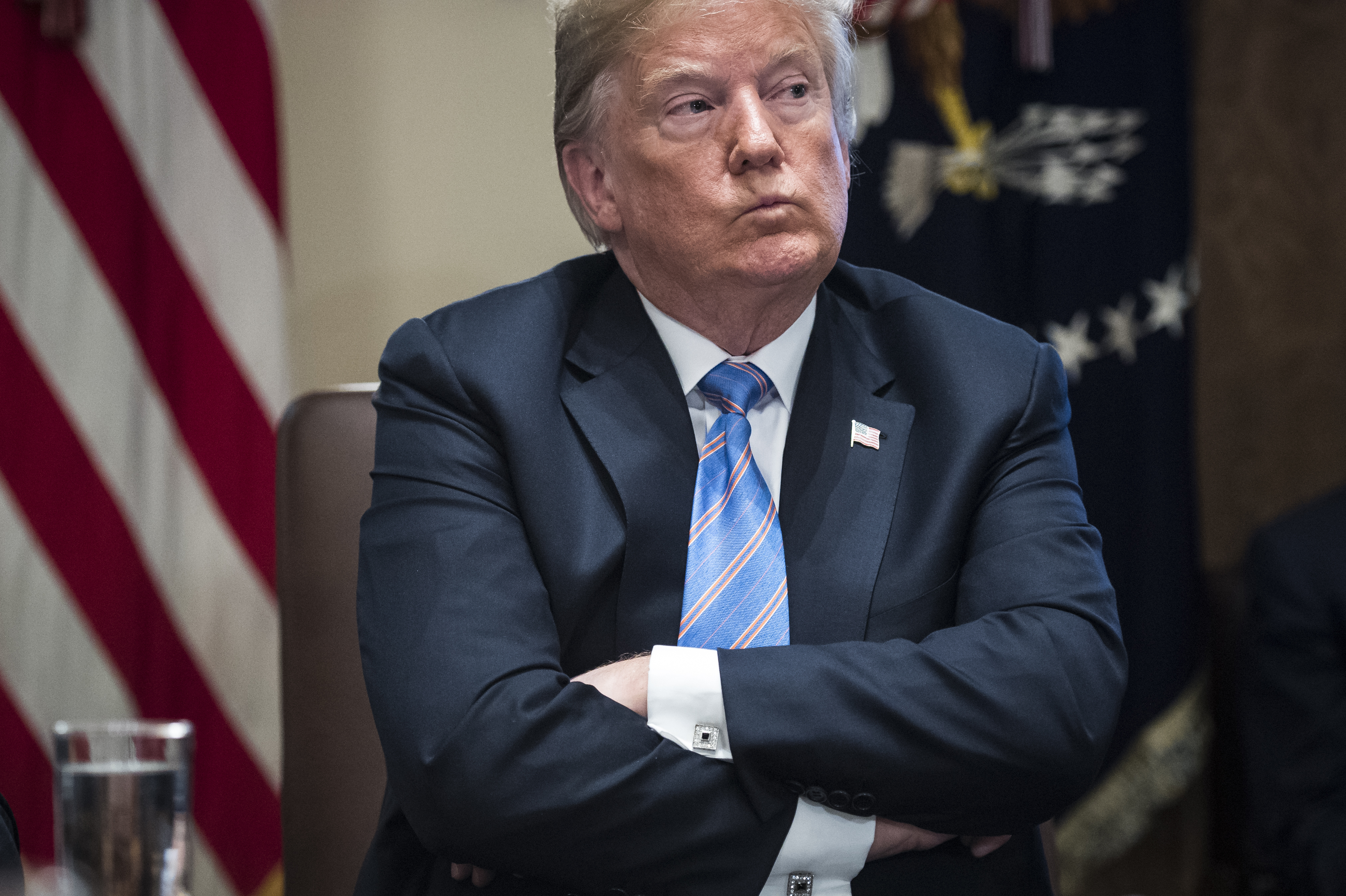President Trump's politics have been driven by what he sees as unfair. And right now, that's a lot of things. (The Washington Post/Getty Images)