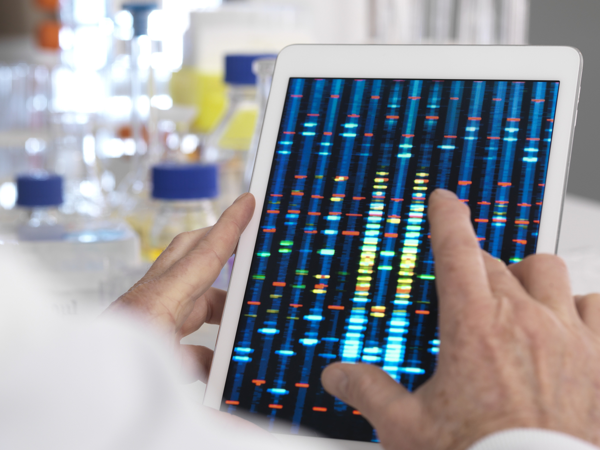 The results of genetic testing — whether done for health reasons or ancestry searches — can be used by insurance underwriters in evaluating an application for life insurance, or a disability or long-term-care policy. (Science Photo Library RF/Getty Images)