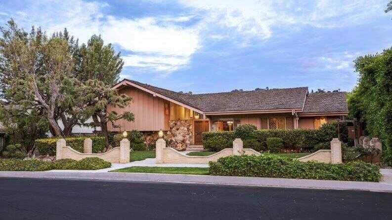 The purchase price of the home featured in opening and closing scenes of The Brady Bunch was not immediately available, but it had been listed at $1.85 million.