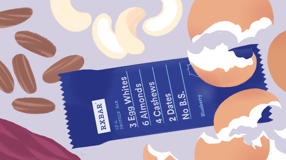 Co-founders Peter Rahal and Jared Smith made the first RXBAR in Peter's parents' basement in 2013.