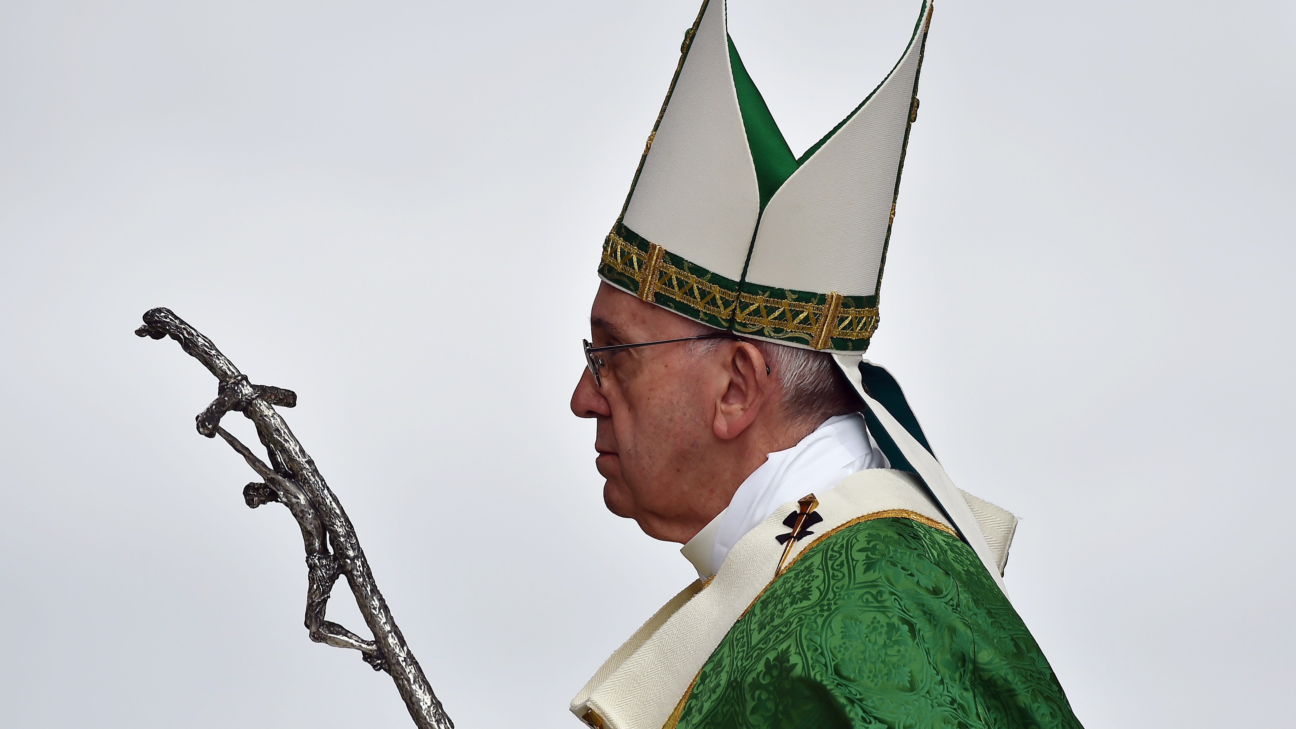 Pope Francis, who visited Philadelphia in 2015, has been challenged by the widening abuse scandal, despite his efforts to deal with it. (AFP/Getty Images)