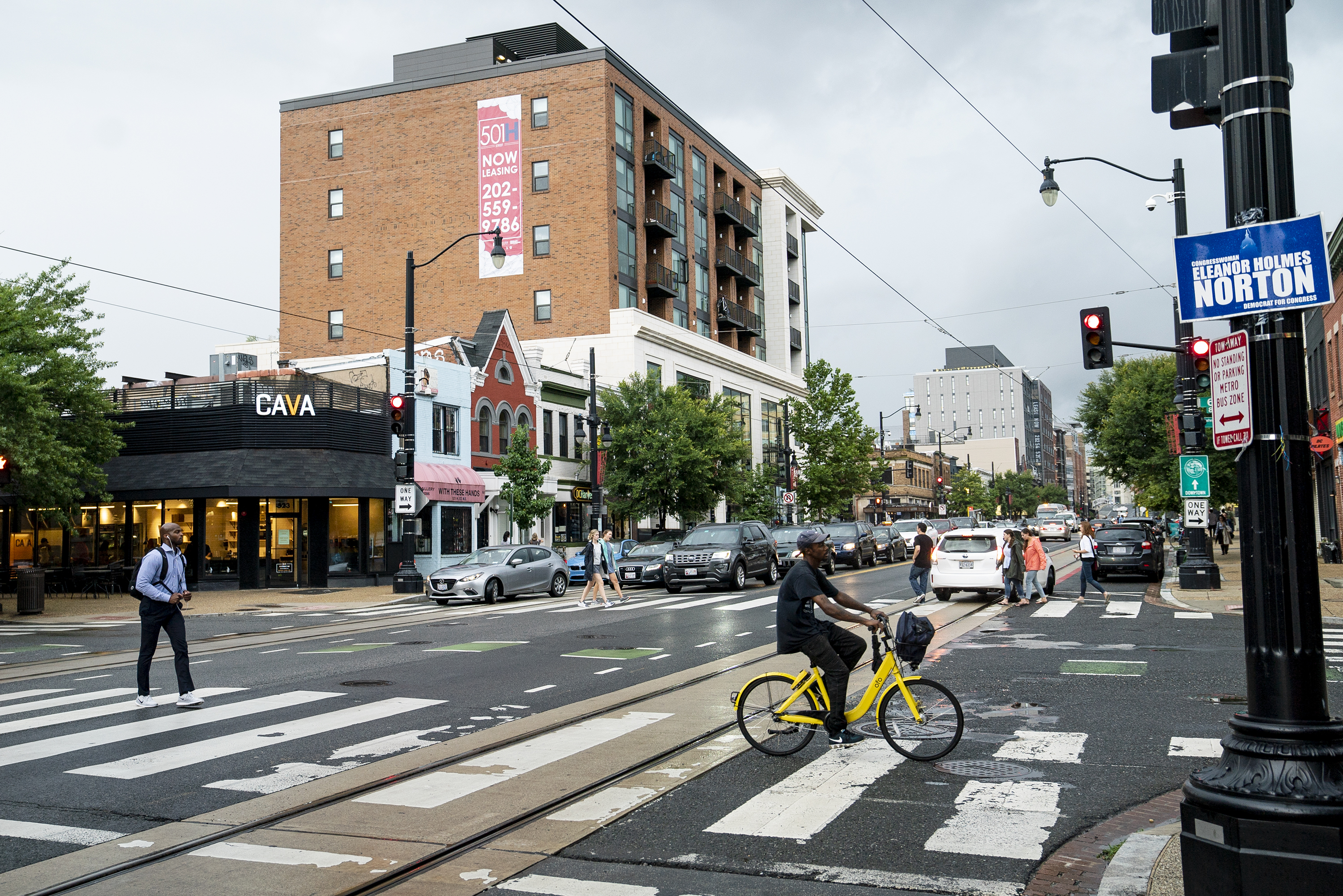 Last month, more than 300 people overdosed on tainted synthetic marijuana in Washington, D.C. in a two-week period. Overdoes associated with the drug known as K2 have occurred in neighborhoods across the district including H Street. (Eslah Attar/NPR)