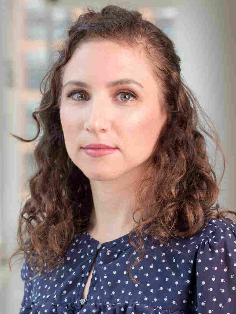 Amy Held at NPR headquarters in Washington, D.C., July 25, 2018. (photo by Allison Shelley)