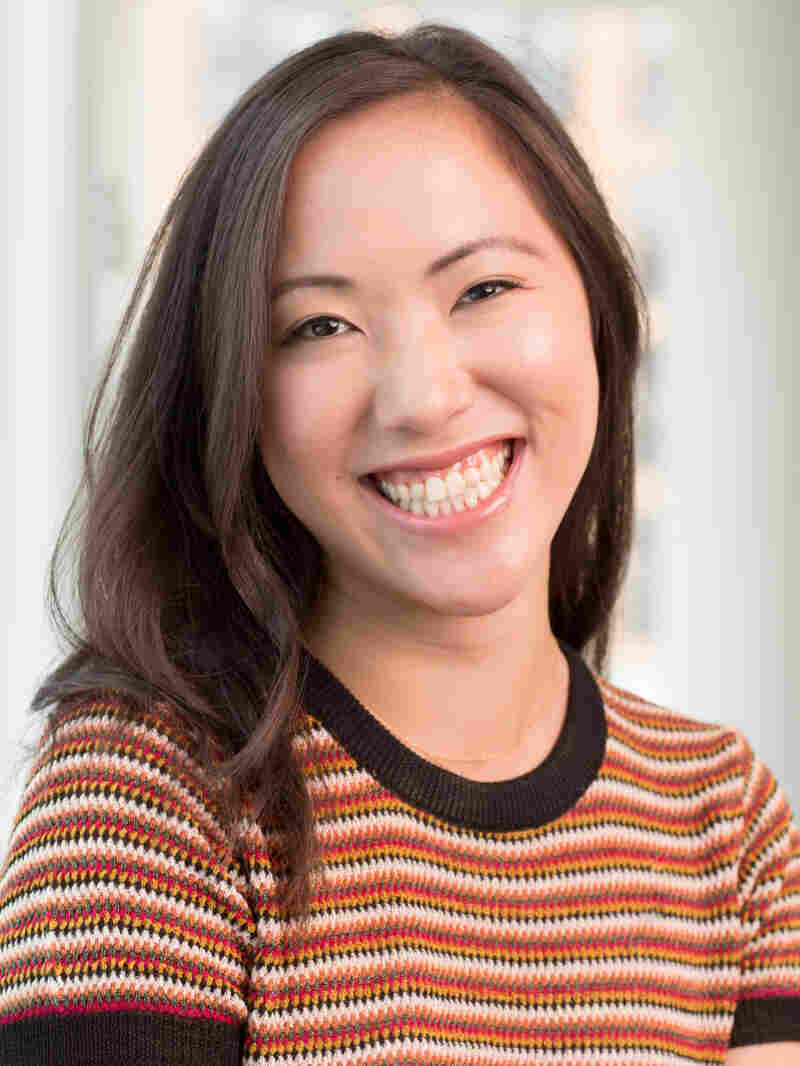Kat Chow at NPR headquarters in Washington, D.C., July 25, 2018. (photo by Allison Shelley)