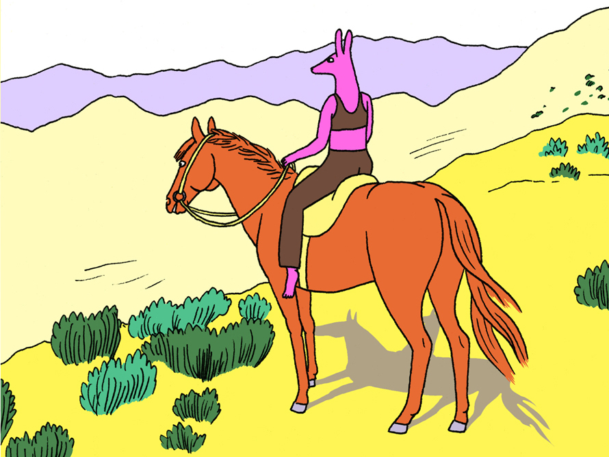 'Coyote Doggirl' is a childlike Western with hidden depths