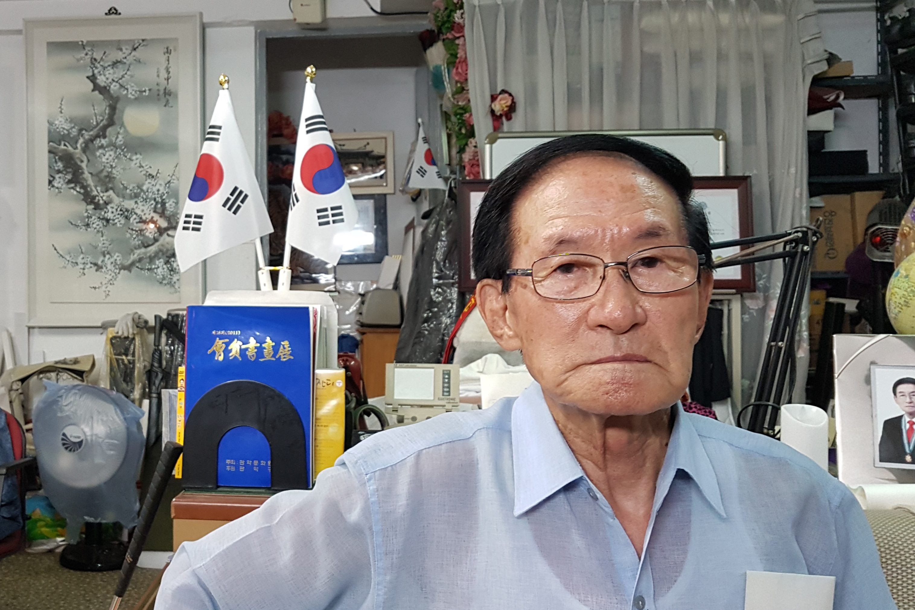 South Korean calligrapher Yoon Heung-gyu, 92, left his mother and a younger brother and sister behind in North Korea when he fled at age 22. &quot;If I had known that my family would remain separated for this long, I would not have crossed the border,&quot; he says. He'll be meeting his sister in North Korea this week. (NPR)
